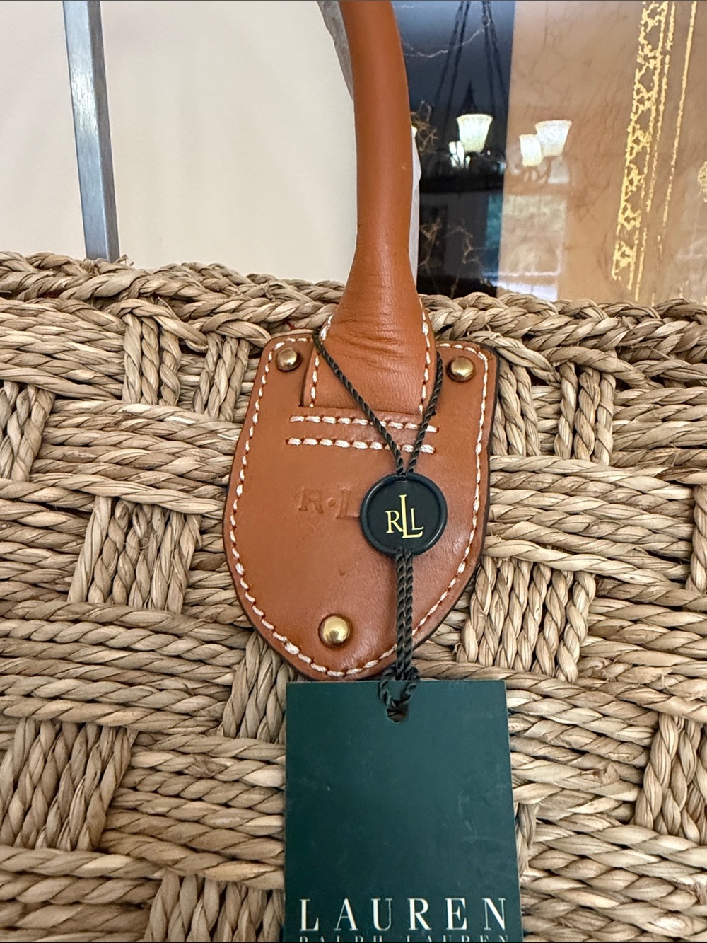 Lauren Ralph Lauren Banyon Tree Large Tote - Picture 2 of 13